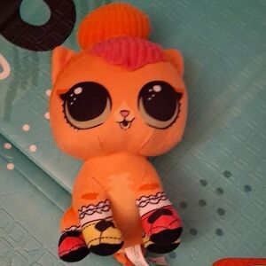 Orange Cat Plush Toy